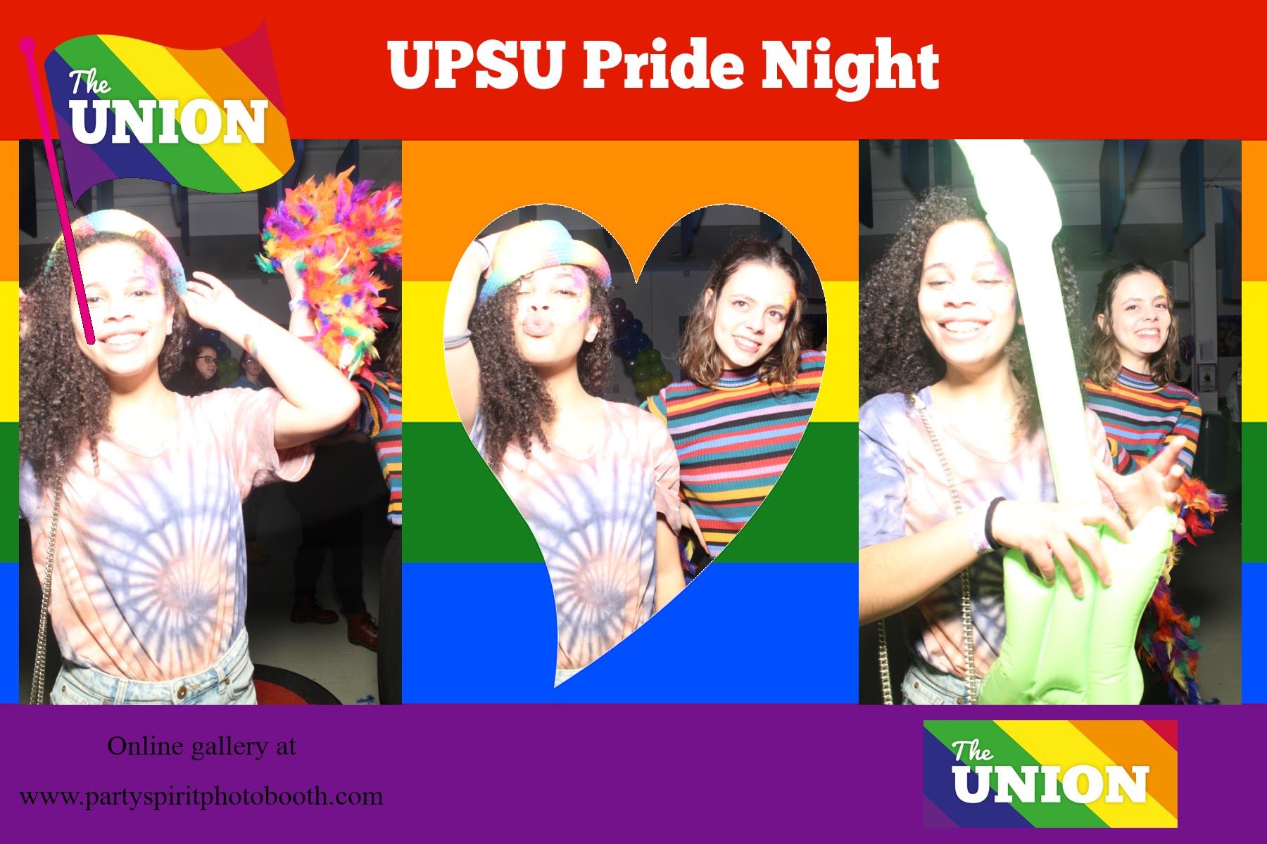 UPSU Pride Night | View more photos from the event at gallery.partyspiritphotobooth.com/u/PartySpiritPhotoBooth/UPSU-Pride-Night